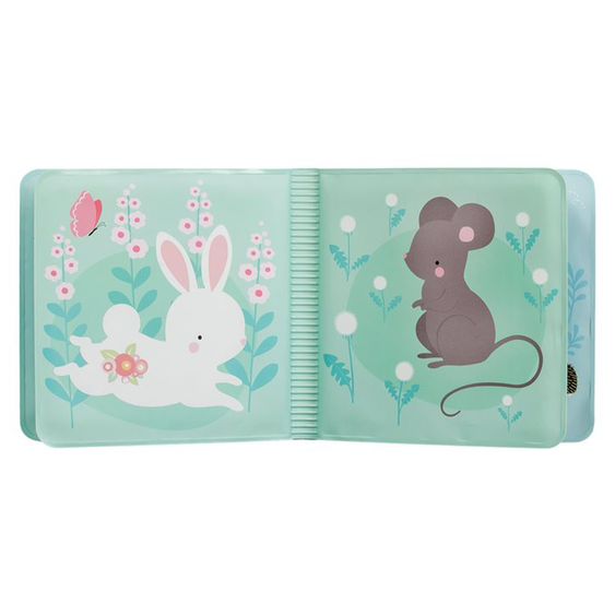 A Little Lovely Company Bathing book - Forest friends