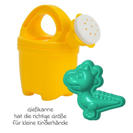 ABC Design 3in1 Rimorchio bici & Passeggino Tour 2 per 2 bambini con garage pieghevole, set secchiello, freno, sedili, barra di traino, giunto, tettuccio con zanzariera, protezione da pioggia e sole (fino a 49 kg) - Falcon