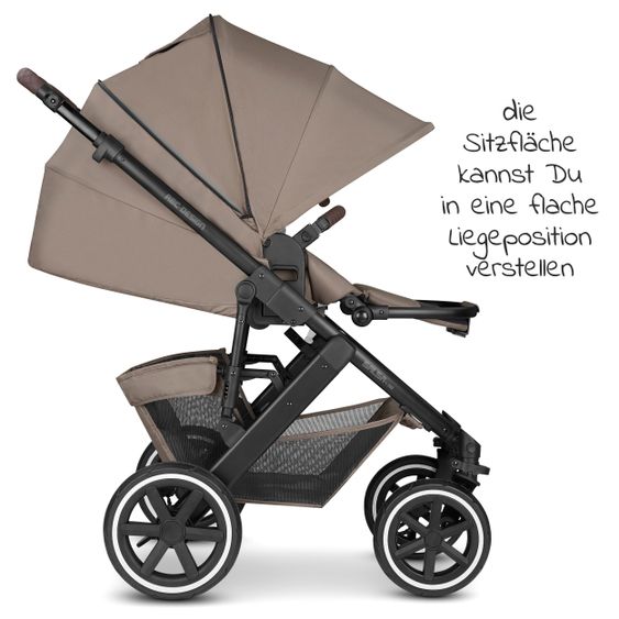 ABC Design 3in1 Kinderwagen-Set Salsa 4 Air - Fashion Edition Starter Set 13-teilig - Cream - inkl. Autositz Tulip & Zubehörpaket