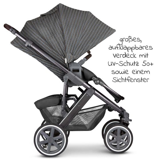 ABC Design 3in1 Kinderwagen-Set Salsa 4 Air - Fashion Edition Starter Set 9-teilig - Cornet - inkl. Autositz Tulip & Zubehörpaket