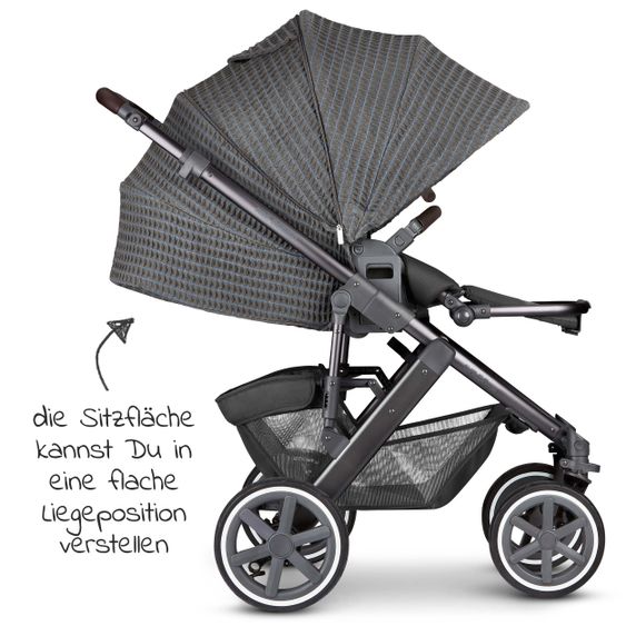 ABC Design 3in1 Kinderwagen-Set Salsa 4 Air - Fashion Edition Starter Set 9-teilig - Cornet - inkl. Autositz Tulip & Zubehörpaket