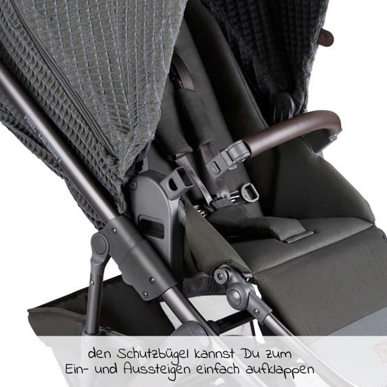 ABC Design 3in1 Kinderwagen-Set Salsa 4 Air - Fashion Edition Starter Set 9-teilig - Cornet - inkl. Autositz Tulip & Zubehörpaket