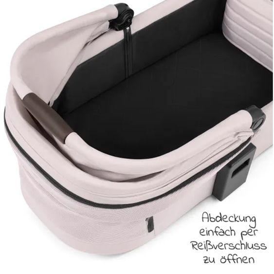 ABC Design 3in1 Kinderwagen-Set Salsa 4 Air - inkl. Babywanne, Autositz Pebble Pro, Sportsitz, Greifling, Buggybuch und XXL Zubehörpaket - Pure Edition - Berry