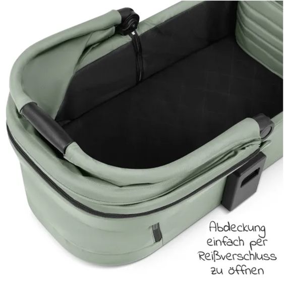 ABC Design Set passeggino 3in1 Salsa 4 Air - include navicella, seggiolino Tulip, seggiolino sportivo e pacchetto accessori XXL - Pino