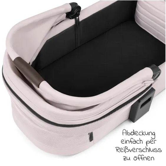 ABC Design Set passeggino 3in1 Salsa 4 Air - include navicella, seggiolino Tulip, seggiolino sportivo e pacchetto accessori XXL - Pure Edition - Berry