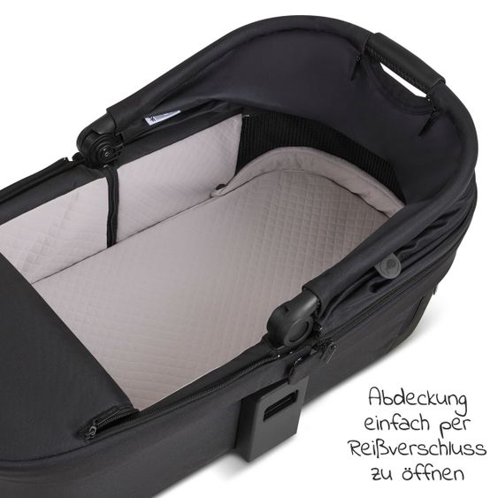 ABC Design 3in1 Kinderwagen-Set Salsa 4 Air - inkl. Babywanne, Autositz Tulip, Sportsitz und Zubehörpaket - Classic Edition - Ink