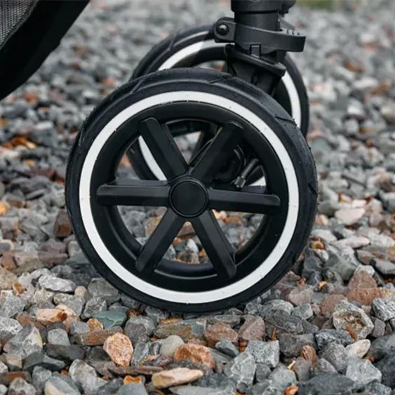 ABC Design 3in1 Kinderwagen-Set Salsa 4 Air - inkl. Babywanne, Sportsitz, Babyschale Tulip & Adapter - Pure Edition - Nature
