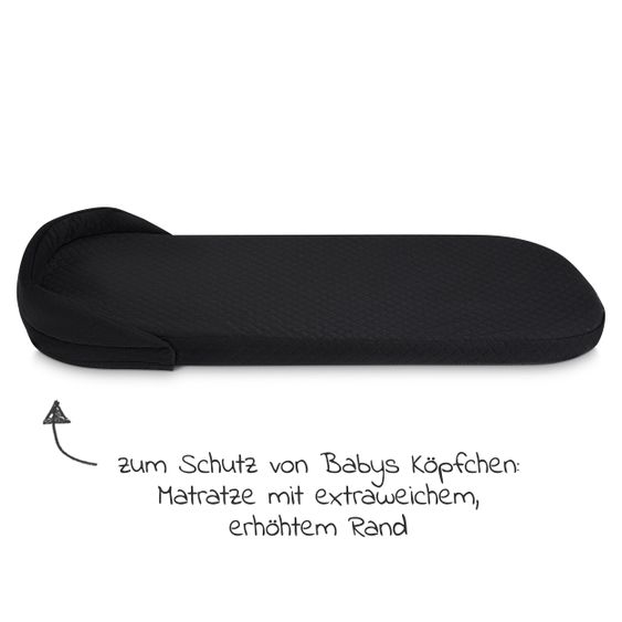 ABC Design 3in1 Kinderwagen-Set Salsa 4 Air - inkl. Babywanne, Tulip, Sportsitz, Wickeltasche & Fußsack - Fashion Edition - Mineral