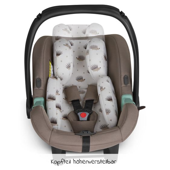 ABC Design 3in1 Kinderwagen-Set Salsa 4 Air Starter Set inkl. Tulip und XXL Zubehörpaket - Pure Edition - Cream
