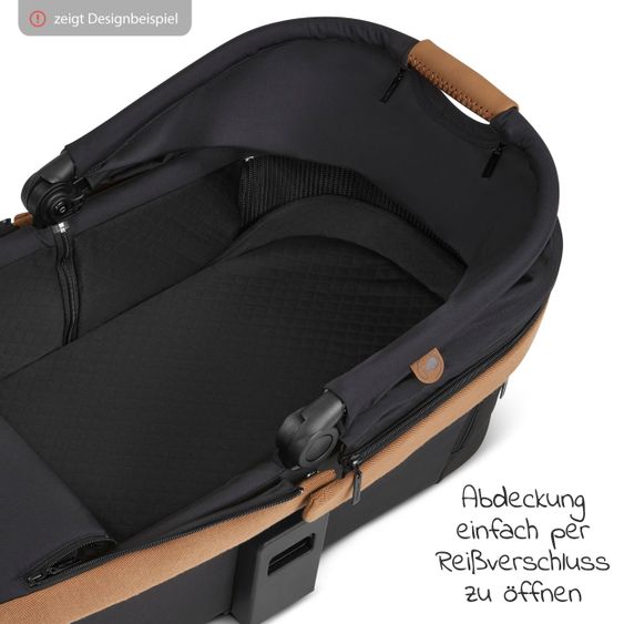 ABC Design 3in1 Kinderwagen-Set Salsa 4 Air Starter Set inkl. Tulip und XXL Zubehörpaket - Pure Edition - Cream