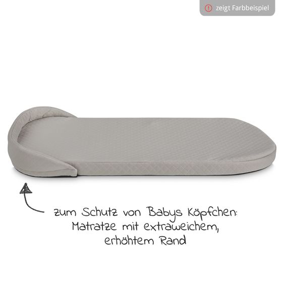 ABC Design 3in1 Kinderwagen-Set Salsa 4 Air Starter Set inkl. Tulip und XXL Zubehörpaket - Pure Edition - Grain Teddy