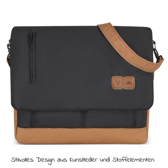 ABC Design 3in1 Kinderwagen-Set Salsa 4 Air Starter Set inkl. Tulip und XXL Zubehörpaket - Pure Edition - Toffee