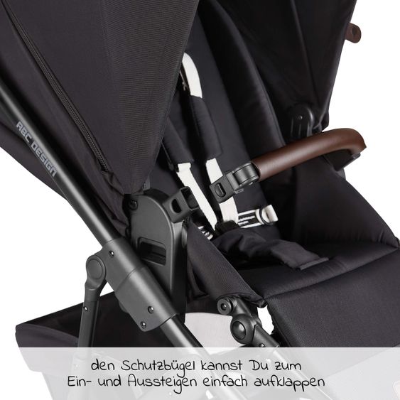 ABC Design 3in1 Stroller Set Salsa 4 - incl. Baby Car Seat Tulip & XXL Accessory Pack - Fashion Edition - Midnight