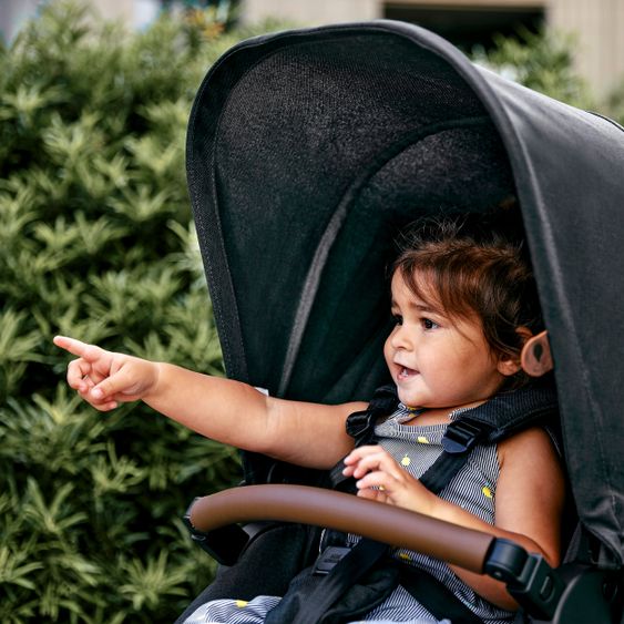 ABC Design 3in1 Kinderwagen-Set Salsa 4 - inkl. Babywanne, Babyschale Tulip, Sportsitz und Zubehörpaket - Storm