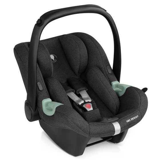 ABC Design 3in1 Stroller Set Salsa 5 Air - incl. Carrycot, Tulip Infant Car Seat, Sports Seat with XXL Accessory Pack - Almond / Bubble