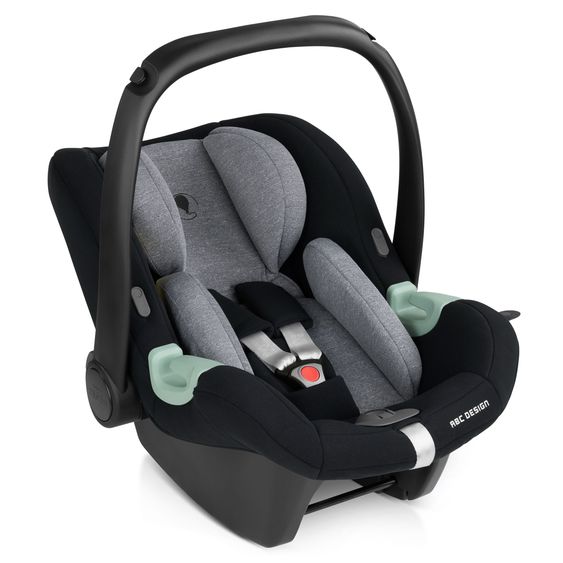 ABC Design 3in1 Kinderwagen-Set Salsa 5 Run - inkl. Babywanne, Autositz Tulip & Sportsitz - Coal / Bubble