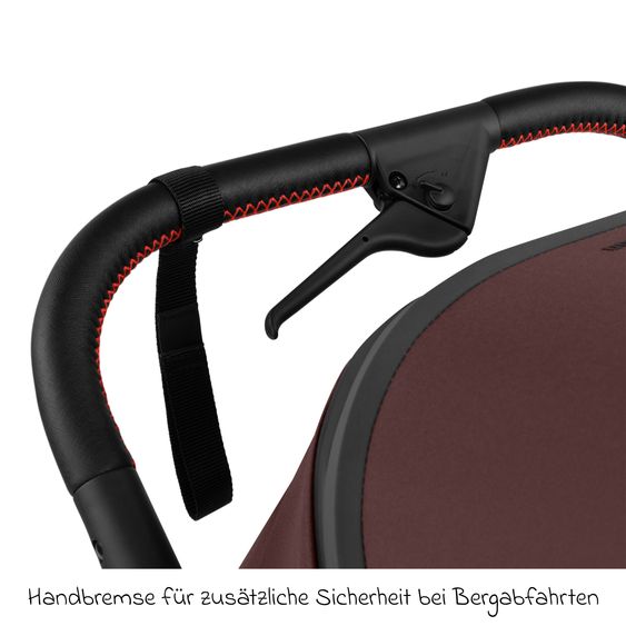 ABC Design 3in1 Kinderwagen-Set Salsa 5 Run - inkl. Babywanne, Autositz Tulip & Sportsitz - Umbra / Graphite