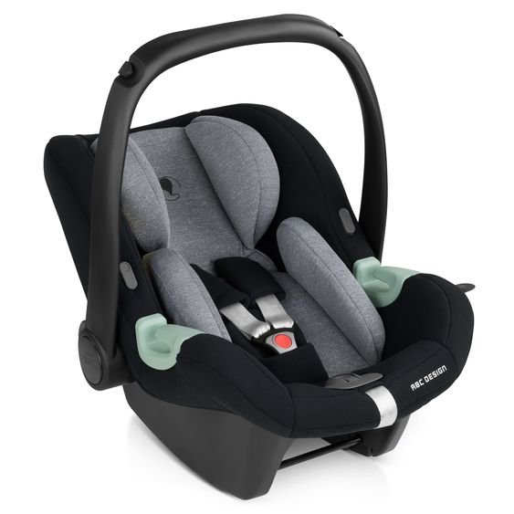 ABC Design 3in1 Kinderwagen-Set Salsa Run - Babywanne, Babyschale Tulip, Sportsitz & XXL Zubheörpaket (mit Sportzulassung, Luftbereifung & Handbremse) - Aqua