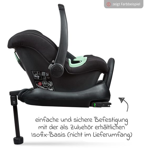 ABC Design 3in1 Stroller Set Samba 2 incl. carrycot, infant car seat Tulip Bubble, toddler seat & XXL accessory package - Dark Beige