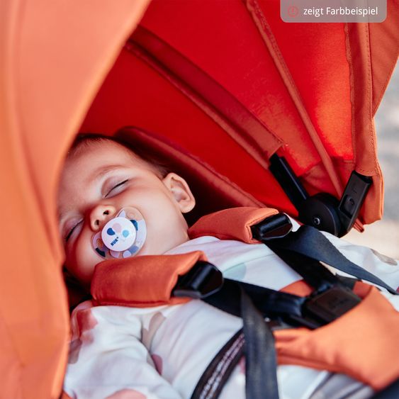ABC Design 3in1 Kinderwagen-Set Samba - inkl. Babywanne, Autositz Tulip, Sportsitz und XXL Zubehörpaket - Powder