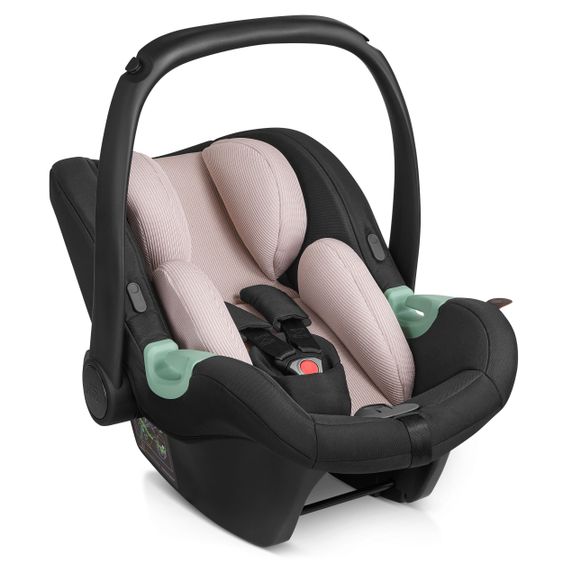 ABC Design 3in1 Kinderwagen-Set Samba Starter Set inkl. Autositz Tulip und XXL Zubehörpaket - Pure Edition - Berry