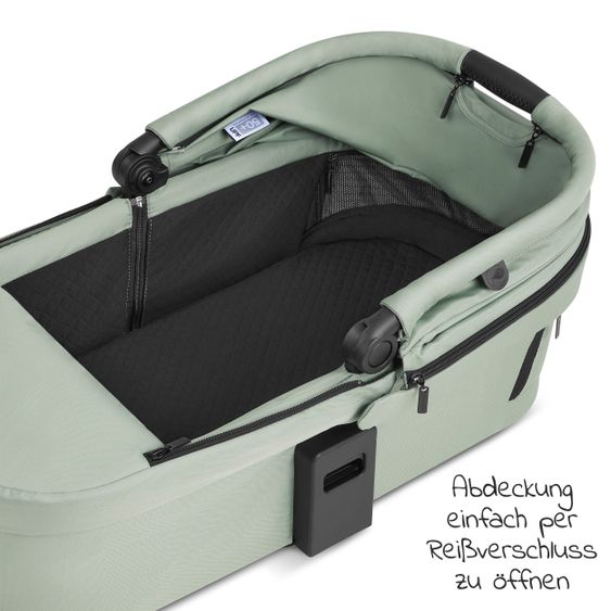 ABC Design 3in1 Kinderwagen-Set Vicon 4 - inkl. Babywanne, Autositz Tulip, Sportsitz und Zubehörpaket - Classic Edition - Pine
