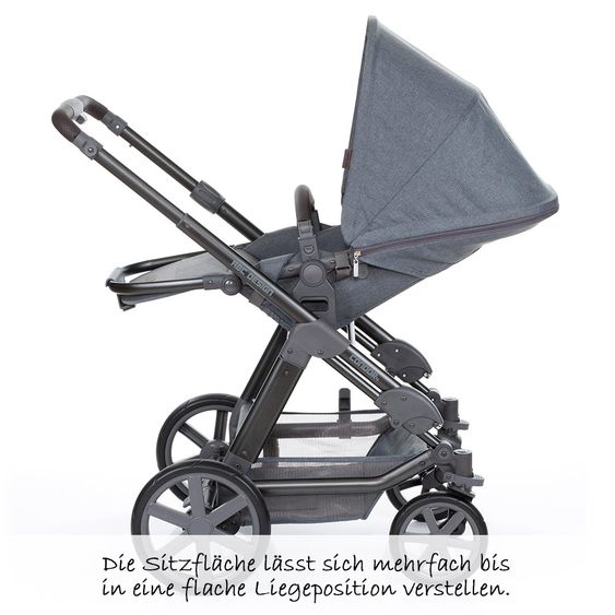 ABC Design 3in1 stroller set Condor 4 - incl. car seat, baby bath, sport seat, change color set Ice & accessories package - Mountain