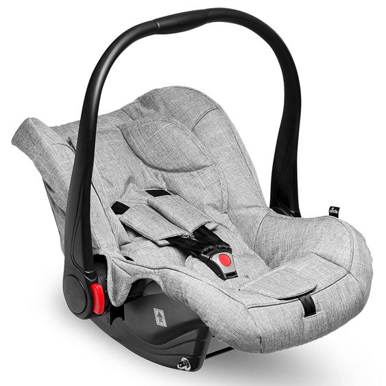 ABC Design 3in1 Kinderwagenset Merano 4 - inkl. Babywanne, Autositz & XXL Zubehörpaket - Woven Grey