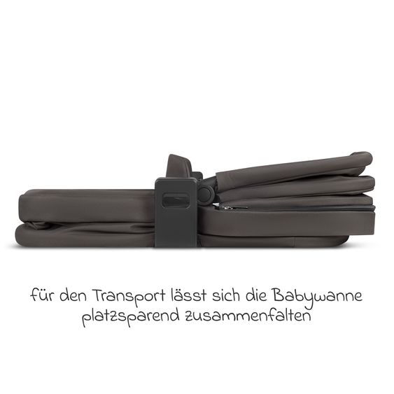 ABC Design Set Passeggino 3in1 Kombi Sierra All in One con navicella pieghevole, seggiolino auto per neonati Tulip, seggiolino sportivo, adattatore incl. pacchetto accessori - Noce