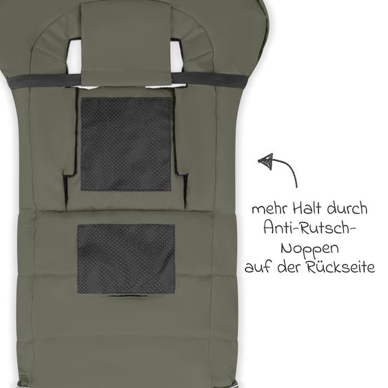 ABC Design Set di 7 pezzi per passeggino S Three Starter Set con navicella, seggiolino sportivo, adattatore, borsa fasciatoio Easy, coprigambe invernale, parapioggia e zanzariera - Grano