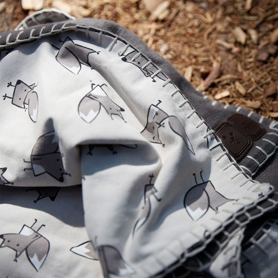 ABC Design Babydecke mit Wendefunktion - Fashion Edition - Fox