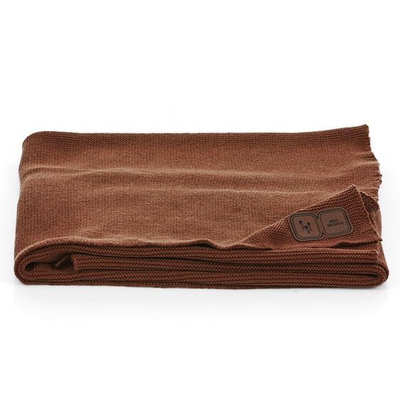 ABC Design Coperta per bambini / Coperta a maglia - Marrone