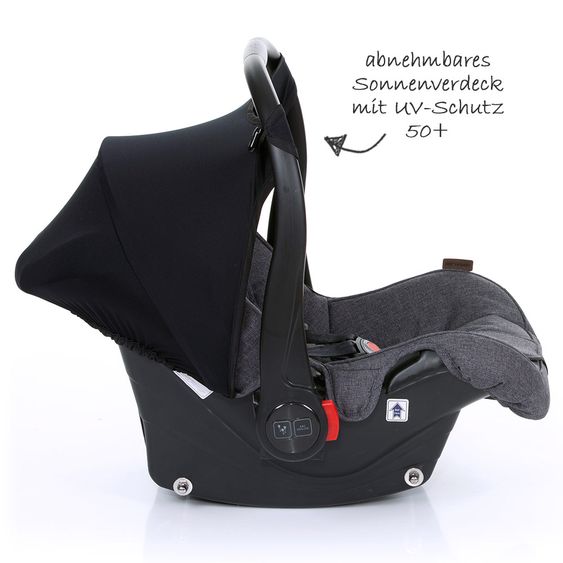 ABC Design Baby seat Hazel - Diamond Special Edition - Asphalt