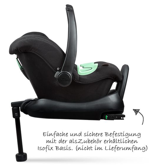ABC Design Babyschale Tulip (Autositz Gruppe 0+) - Diamond Edition - Champagne