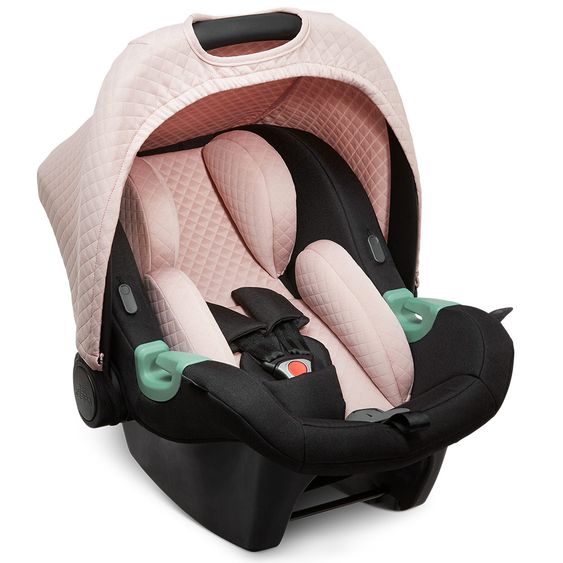 ABC Design Babyschale Tulip (Autositz Gruppe 0+) - Diamond Edition - Rose Gold