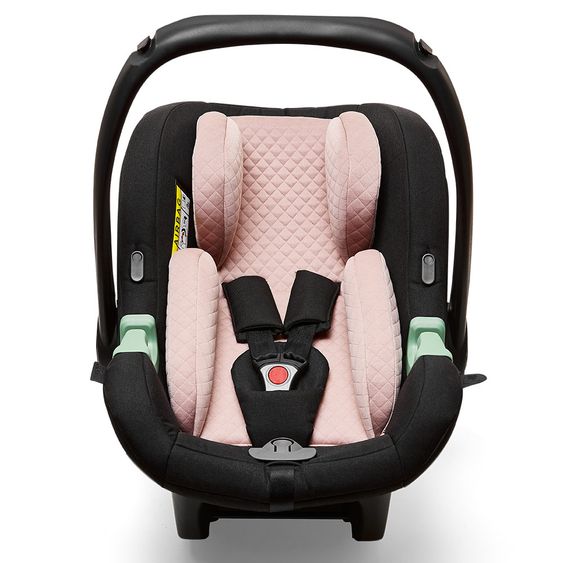 ABC Design Babyschale Tulip (Autositz Gruppe 0+) - Diamond Edition - Rose Gold