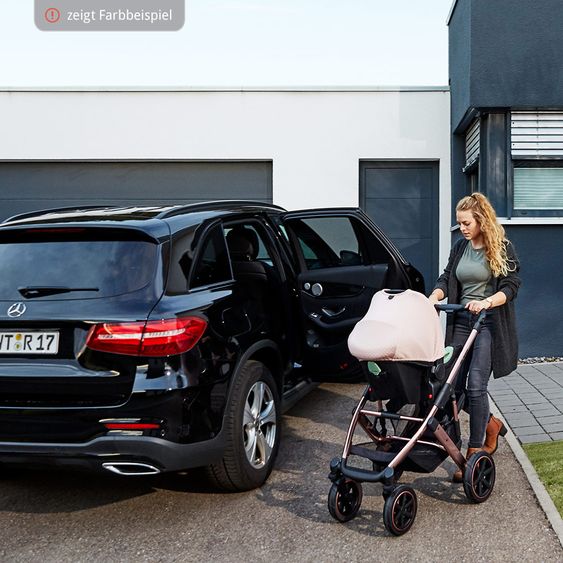ABC Design Babyschale Tulip (Autositz Gruppe 0+) - Fashion Edition - Smaragd