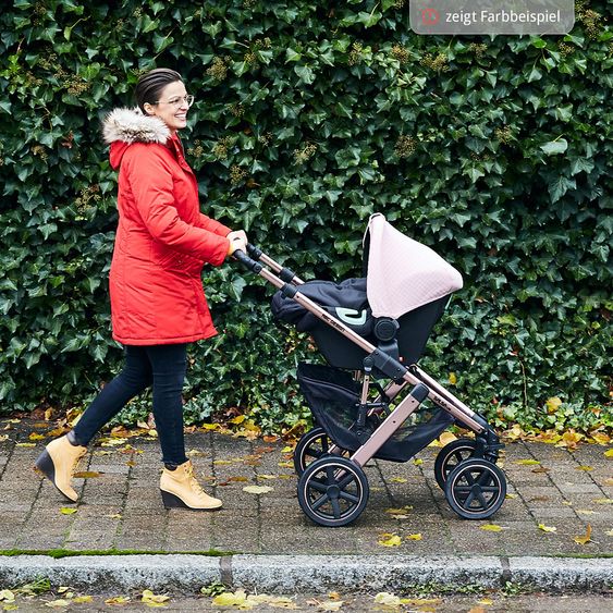 ABC Design Babyschale Tulip (Autositz Gruppe 0+) - Fashion Edition - Smaragd