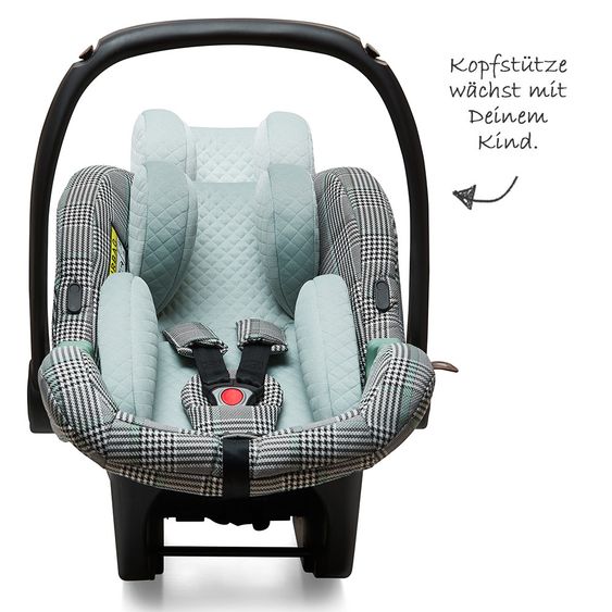 ABC Design Babyschale Tulip (Autositz Gruppe 0+) - Fashion Edition - Smaragd