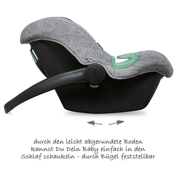 ABC Design Babyschale Tulip (Autositz Gruppe 0+) - Graphite Grey