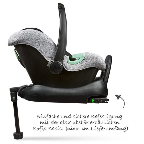 ABC Design Babyschale Tulip (Autositz Gruppe 0+) - Graphite Grey