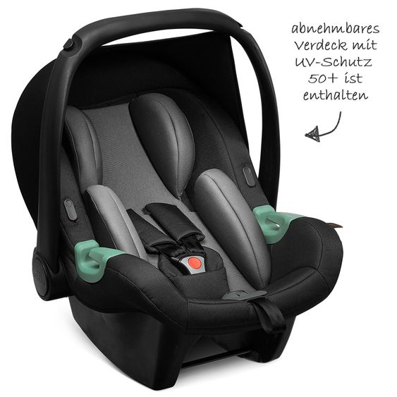 ABC Design Babyschale Tulip (Autositz Gruppe 0+) - Gravel