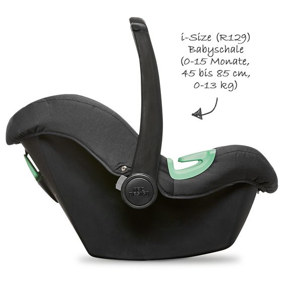 ABC Design Babyschale Tulip (Autositz Gruppe 0+) - Gravel