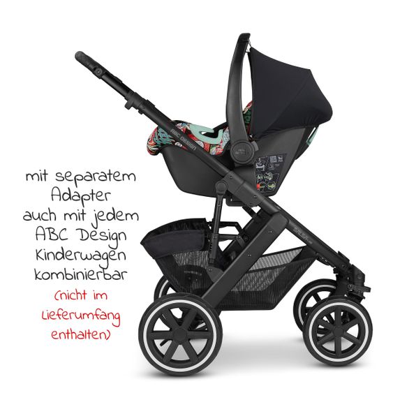 ABC Design Babyschale Tulip (Autositz Gruppe 0+ / i-Size) - Fashion Edition - Comic