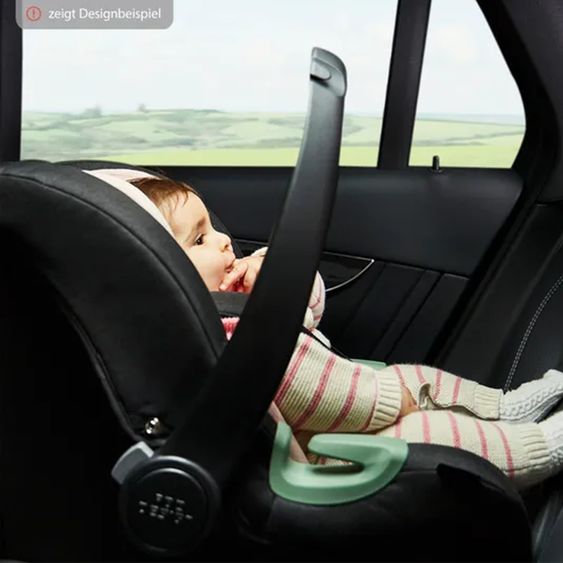 ABC Design Babyschale Tulip (Autositz Gruppe 0+ / i-Size) - Fashion Edition - Mineral