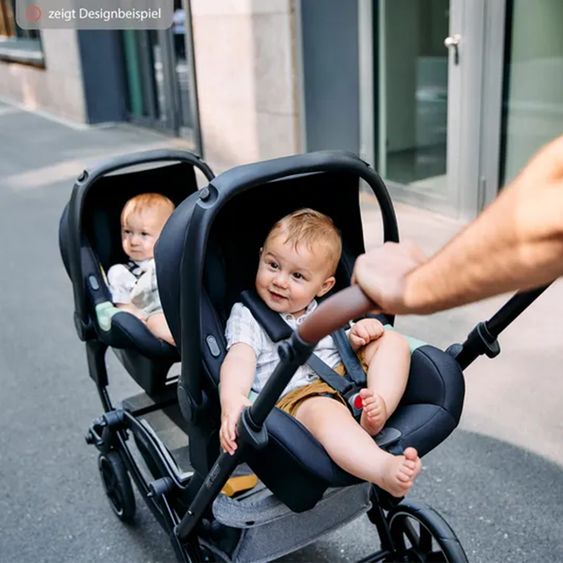 ABC Design Babyschale Tulip (Autositz Gruppe 0+ / i-Size) - Fashion Edition - Mineral