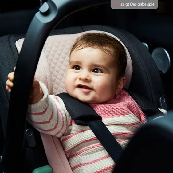 ABC Design Babyschale Tulip (Autositz Gruppe 0+ / i-Size) - Fashion Edition - Mineral