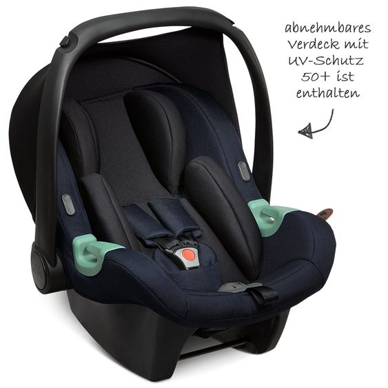ABC Design Babyschale Tulip (Autositz Gruppe 0+) - Shadow