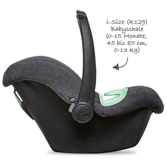 ABC Design Baby car seat Tulip (car seat group 0+) - Street