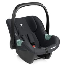 Seggiolino auto Tulip i-Size dalla nascita a 15 mesi (45 cm - 85 cm) con capottina e riduttore di seduta - Nero